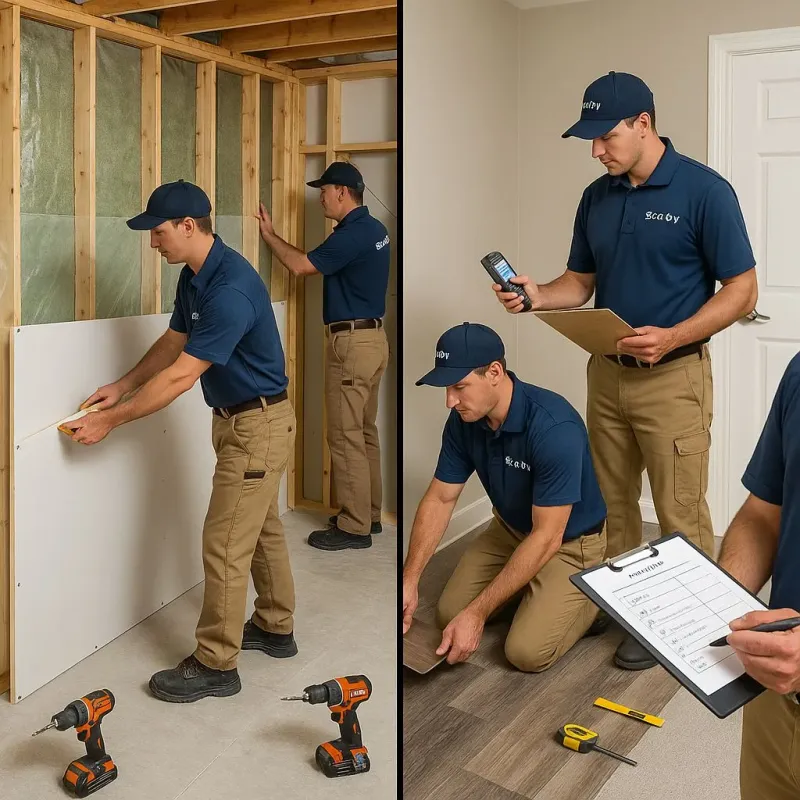 Repairs and Reconstruction process in Dubois, ID